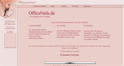 Desktop Screenshot of officenails.de